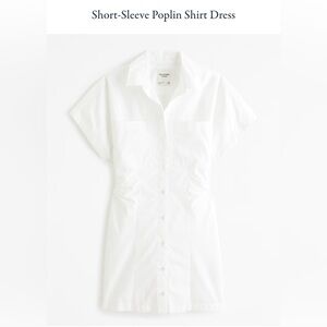 Abercrombie & Fitch White Mini Dress